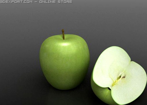 Apple 3D Model