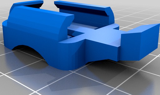 Bike hadlebar mount for Xiaomi YI action camera remote control by pfeilmayer