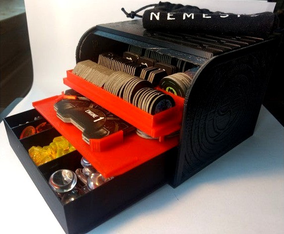 Nemesis Token Portable Storage Box  by elshone