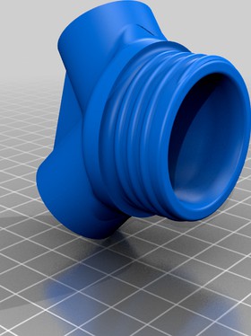 Breath Adaptor RD40x1/7" to 2 X DAR by dziendobry