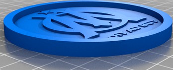 Medaillon Olympique de Marseille by Edbo