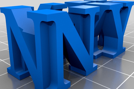 NY CUBES by 3dFcubed