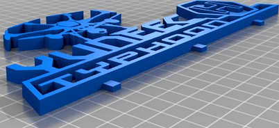 Yuneec Typhoon H Desktop Emblem by PrintMechanic