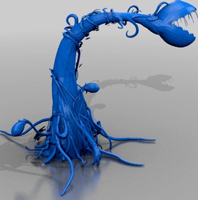 Snapping Venus flytrap - terrain by jimjimjimmyjim