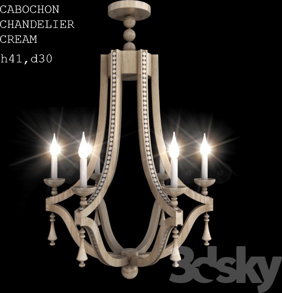 Cabochon Chandelier