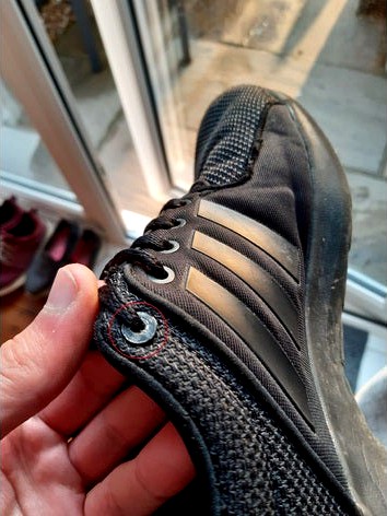 Two part shoelace eyelet by Delinquent_Engineering