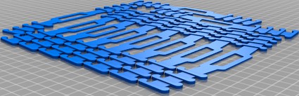 Mask Ear Saver x10 for Ender 3 (220x220 bed) by DodgeTheMachinist