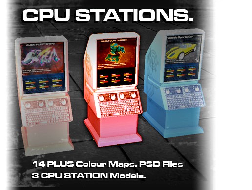 CPU Computer Stations