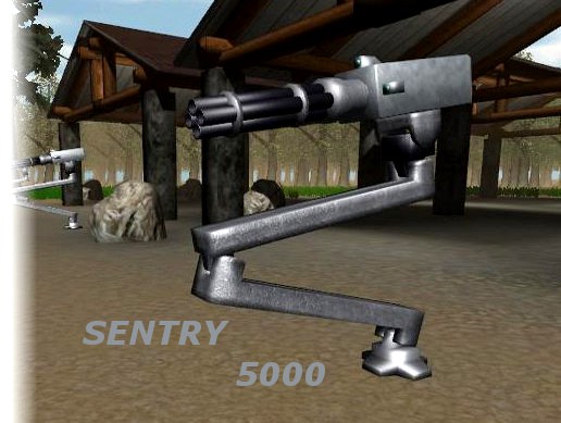 Sentry 5000 Animated Turret