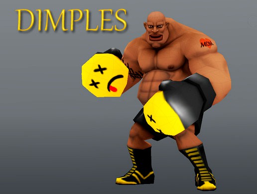 Dimples - Boxing Character model
