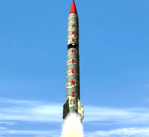 Pakistan HatfVI MRBM Missile 3D Model