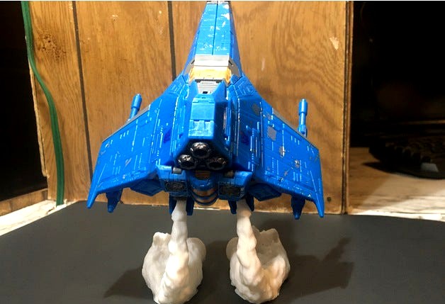 Transformers WFC Siege Seeker Launch Exhaust Add On Ver.1 by KasualKreationz