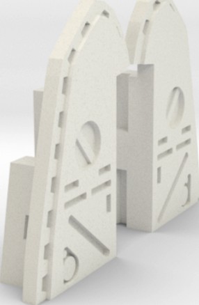 Chest cavity fillers for Macross vf-1 by Battlestad