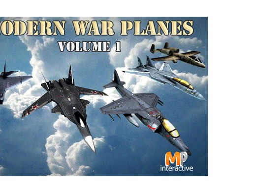 Modern War Planes Pack - volume 1