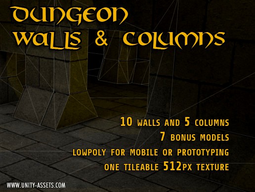 Dungeon Walls &amp; Columns