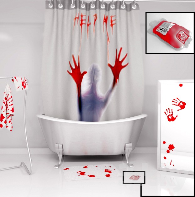 Shower set &quot;Blood Bath&quot;