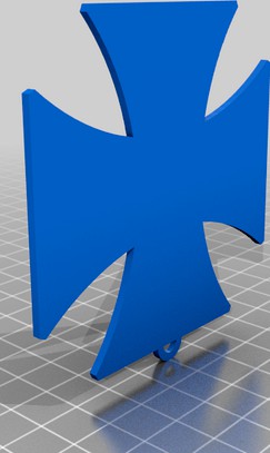 Maltese Cross Pendant by belcandor