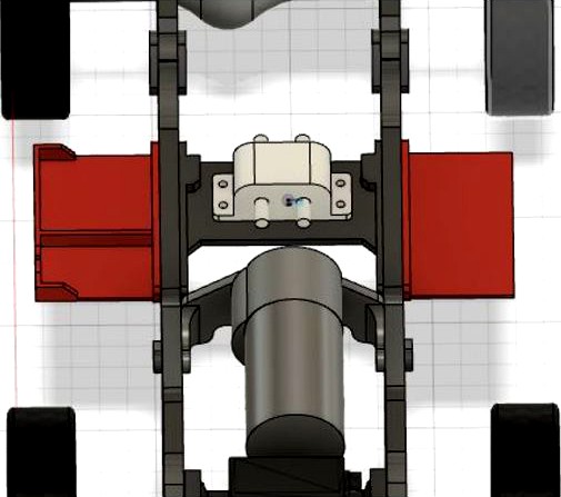 CJ 5 ESC, Receiver and Battery Holder/Mount Part for RC Jeep Chassis by domi1974