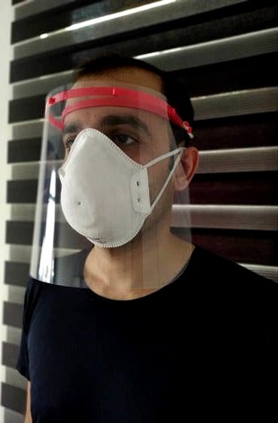 Face Shield COVID 19 by HArshad90