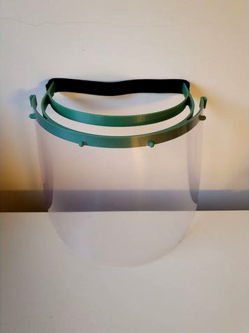 Face Shield A6  perforation by Voss-3d