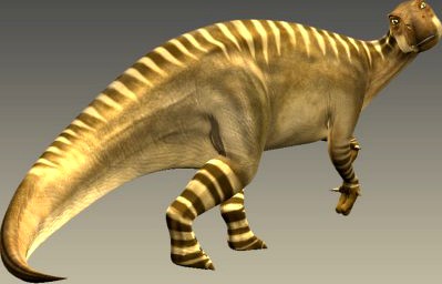 Iguanodon Rig 3D Model