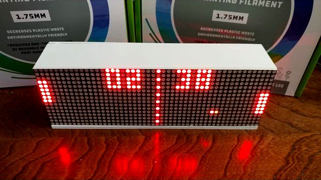 Pong Clock Housing by ctbaker