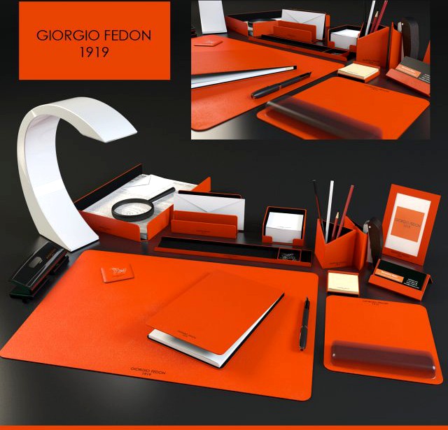 Giorgio Fedon desktop accessories 3D Model