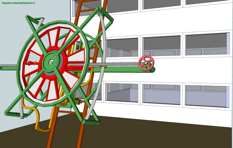 Robot Ladder Climbing - Awesome! - Sketchy