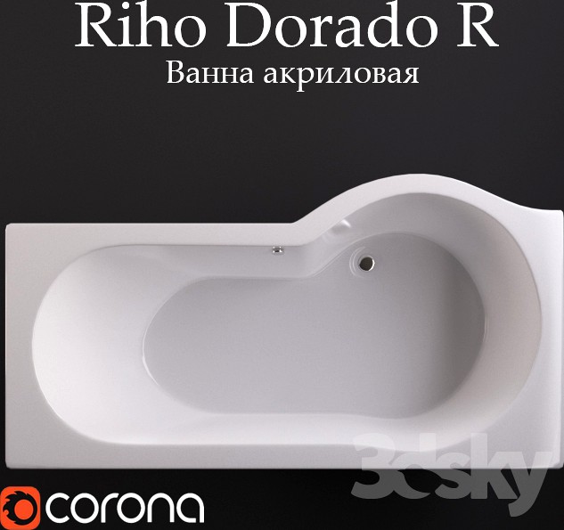 Bath Acrylic Riho Dorado R