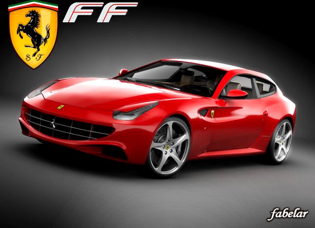 Ferrari FF 3D Model