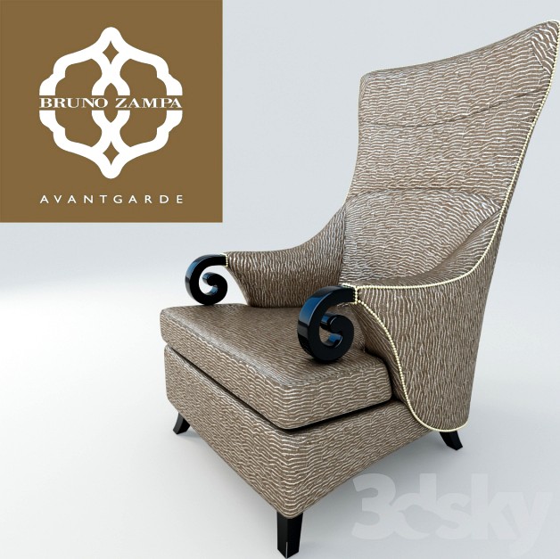 armchair Pacha Bruno Zampa