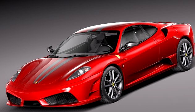 Ferrari f430 Scuderia 3D Model