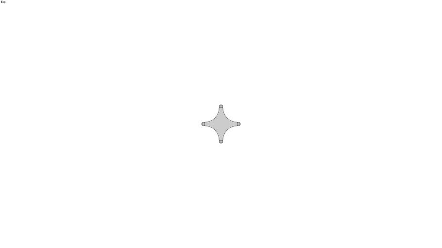 Plastic Star Knob