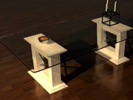 Coffee Table 3D Model