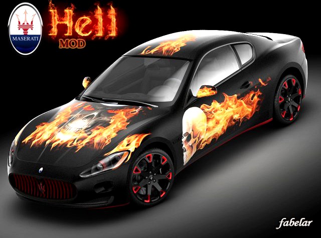 Maserati GT Hell mod 3D Model