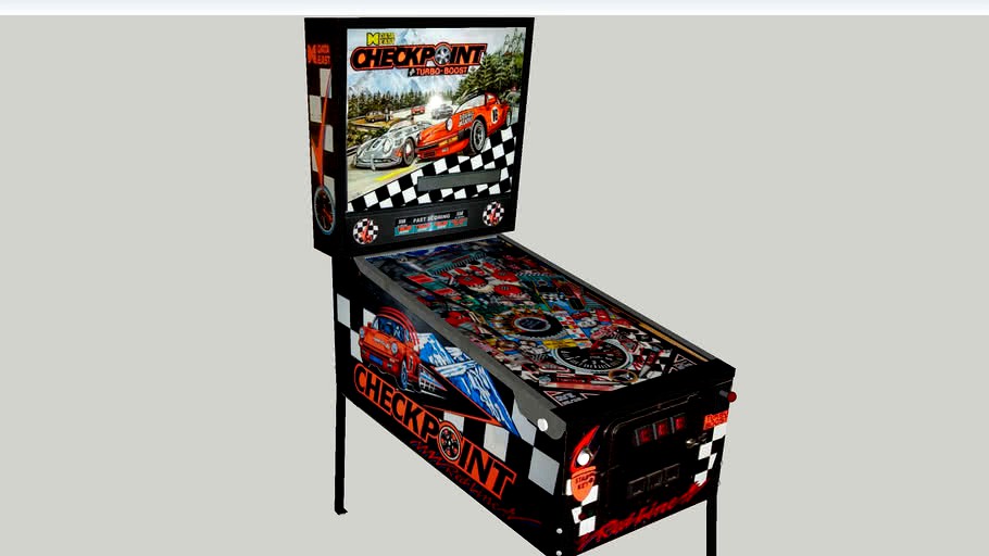 Checkpoint pinball machine