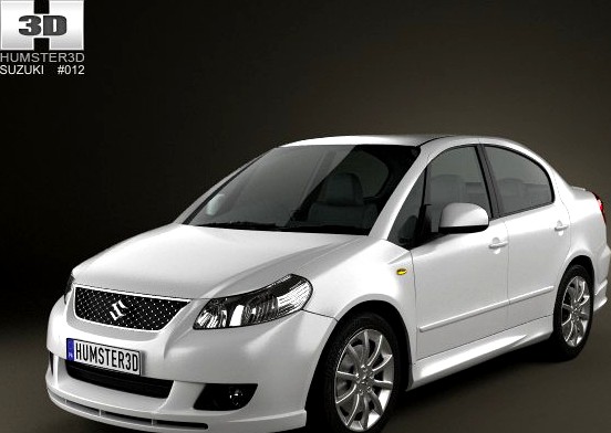 Suzuki Maruti SX4 sedan 2012 3D Model