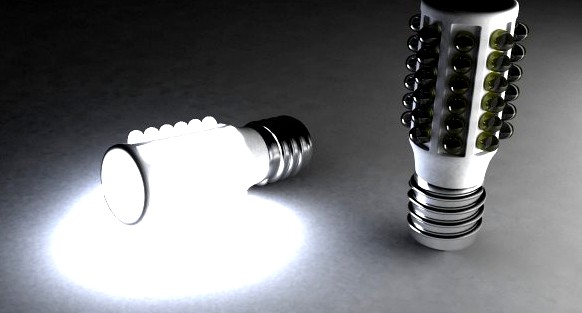 LED medium light Bulb 3D Model