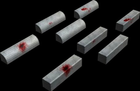 Curb set 3D Model