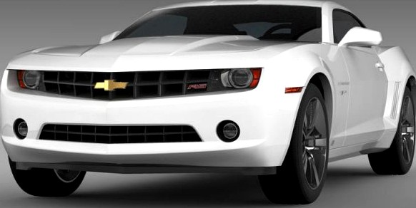 Chevrolet Camaro 45th AE 2012 3D Model