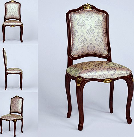 3d model chair of Ceppi