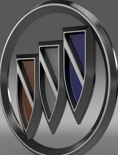 Buick new logo 3D Model