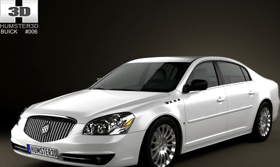 Buick Lucerne 2011 3D Model