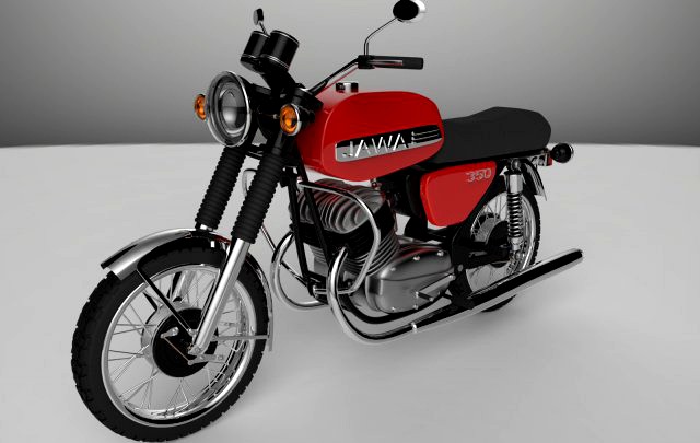Jawa 634 3D Model