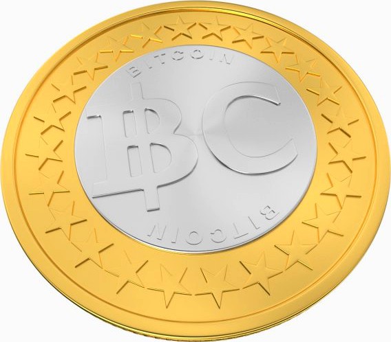 Bitcoin 2 3D Model