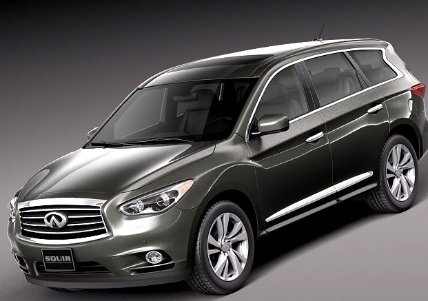 Infiniti JX 2013 3D Model