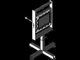 Explosion Proof Light - Base Stand Mount - 16 Inch - 150 Watt LED -140°-Class I Div 1 C&D - 25' Cord