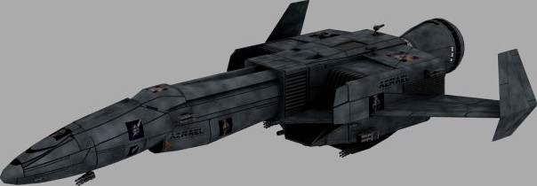 Achilles class dropship 3D Model