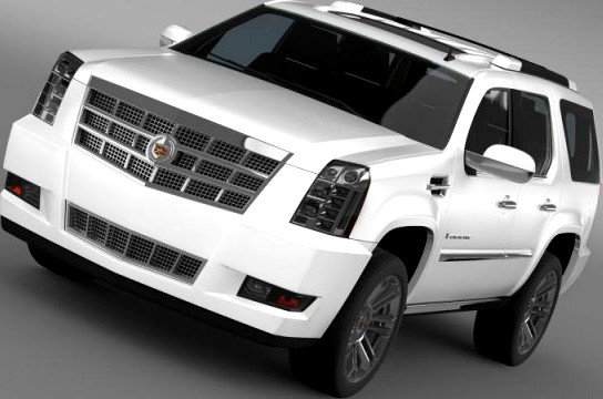 Cadillac Escalade 2011 Platinum 3D Model
