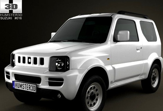 Suzuki Jimny 2012 3D Model